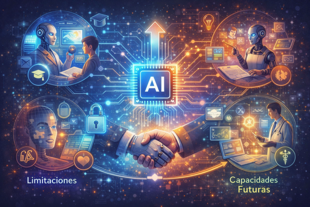 ¿Hasta dónde puede llegar la inteligencia artificial en 2026? Futuro y límites chatgpt image 13 abr 2026, 22 50 39